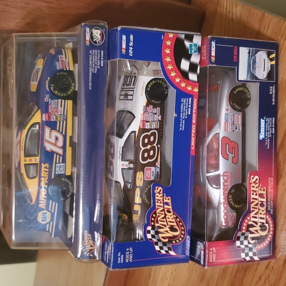 Nascar collection: Earnhardt, Jarrett, Waltrip
